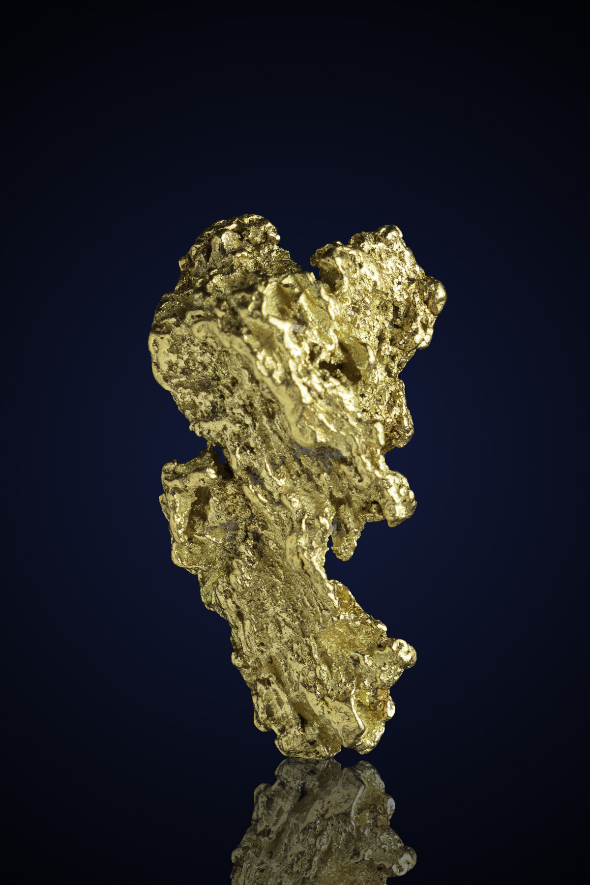 Elongated, Dazzling Natural Gold Nugget - Auburn, CA - 7.54 Grams (image for) Elongated, Dazzling Natural Gold Nugget - Auburn, CA - 7.54 Grams